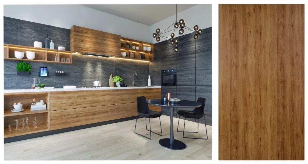 鹏鸿生态板免漆板巴西古橡花色 鹏鸿生态板免漆板巴西古橡花色