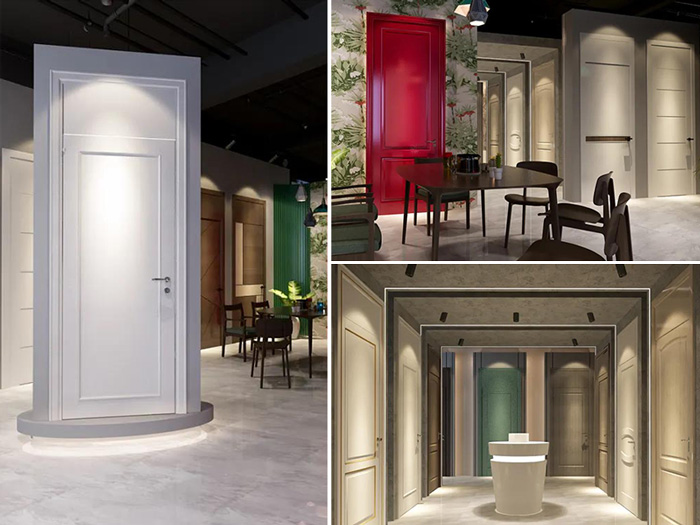 鹏鸿木门线下体验店