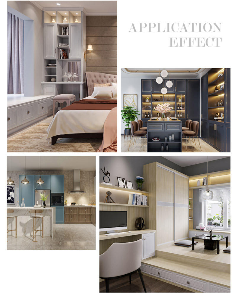 天赋山生态板家具效果图